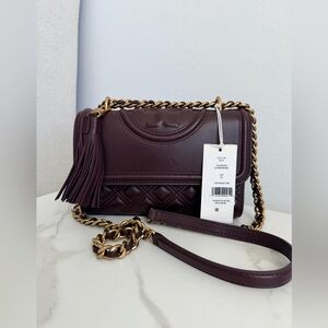 Tory Burch Small Fleming Quilted Convertible Shoulder Bag